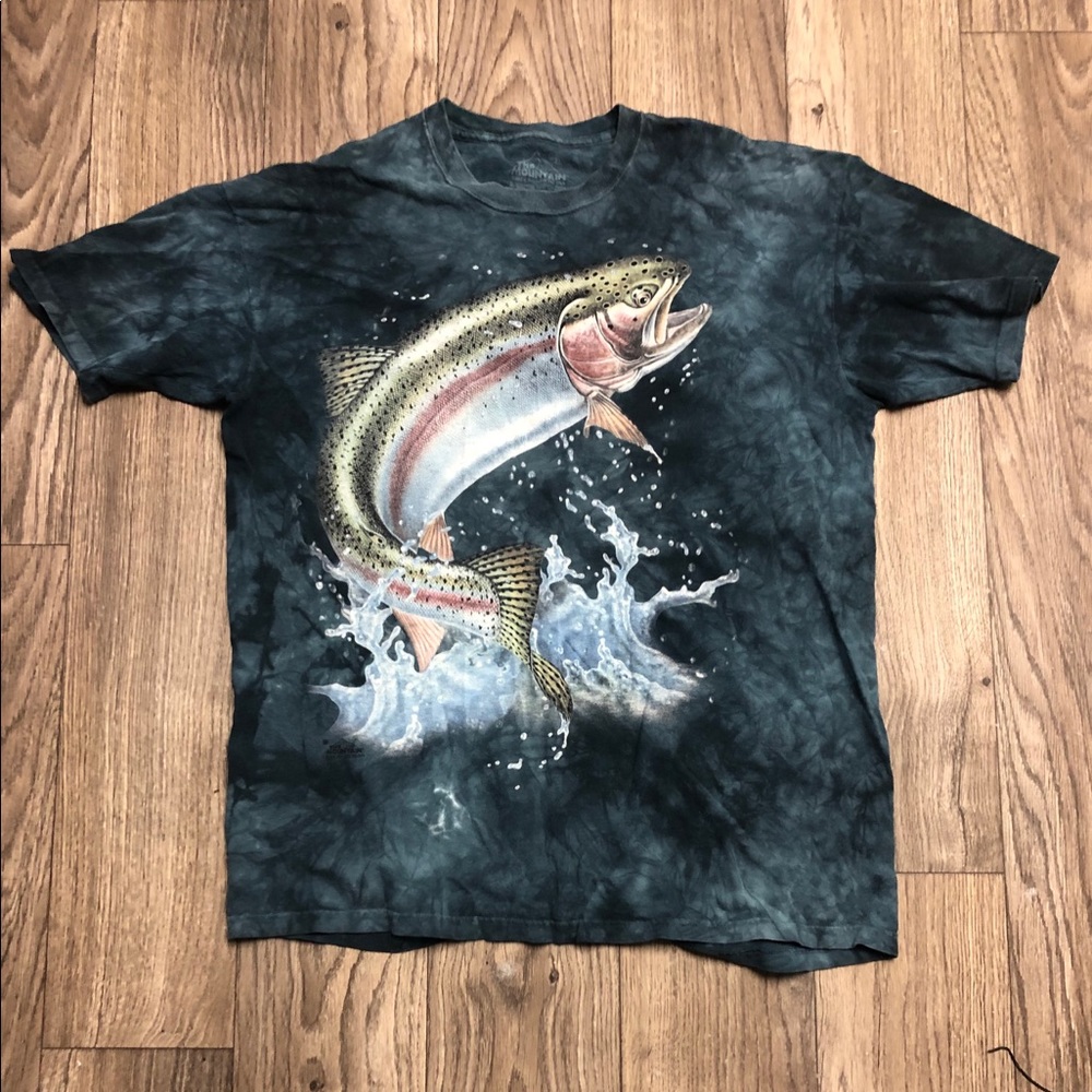 Big Fish Splash  Graphic Tee Shirt Size XL